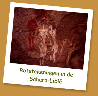 Rotstekeningen in de Sahara-Libi